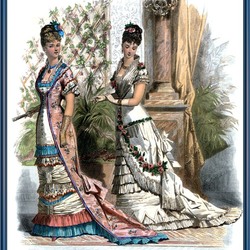 Пазл: Викторианская мода