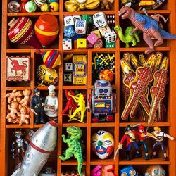 Пазл: Коллекция игрушек