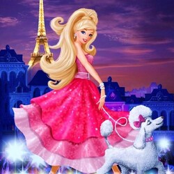 Пазл: Барби в Париже