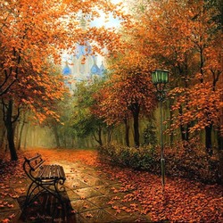 Пазл: Осенний парк