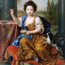 Пазл: Портрет Луизы-Марии де Бурбон