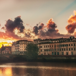 Пазл: Закат над Флоренцией