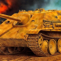 Пазл: Немецкая ПТ-САУ Jagdpanther 