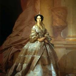 Пазл: Портрет императрицы Марии Александровны, жены Александра II