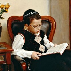 Пазл: Мальчик с книгой
