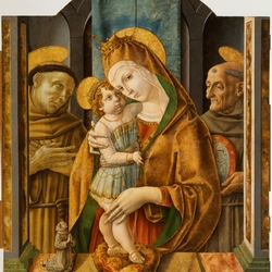 Пазл: Мадонна с младенцем и святыми