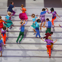 Пазл: Церемония открытия Сочи2014