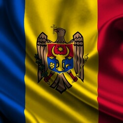 Пазл: Флаг Молдавии