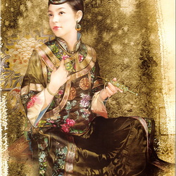 Пазл: Китаянка в национальном платье