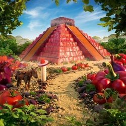 Пазл: Пирамида Майя