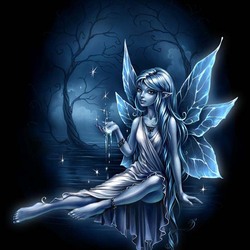 Пазл: Серебристая фея / Silver fairy