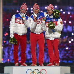 Пазл: Российские лыжники