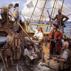 Пазл: Пираты на корабле