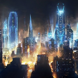 Пазл: Город будущего