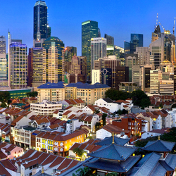Пазл: Панорама Сингапура