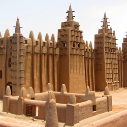 Пазл: Мечеть Дженне, Мали
