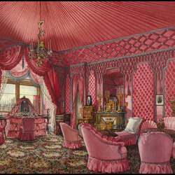 Пазл: Розовая комната