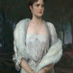 Пазл: Портрет императрицы Александры Федоровны, жены Николая II