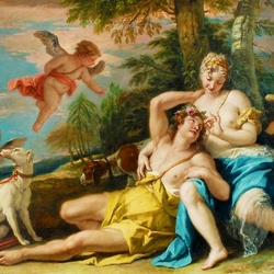 Пазл: Венера и Адонис