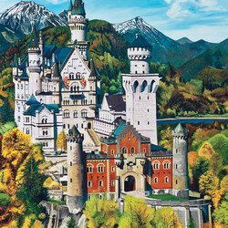 Пазл: Баварский замок