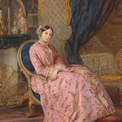 Пазл: Портрет Великой княжны Марии Николаевны