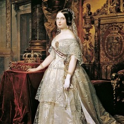 Пазл: Портрет королевы Изабеллы II Испанской