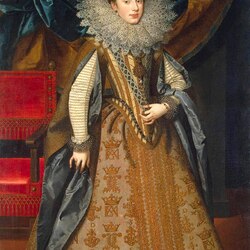 Пазл: Портрет Маргариты Савойской, герцогини Мантуи