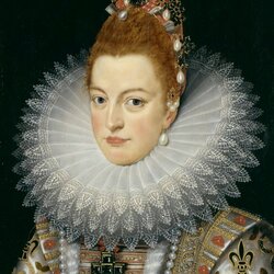 Пазл: Портрет Изабеллы Клары Евгении испанской, эрцгерцогини Австрии