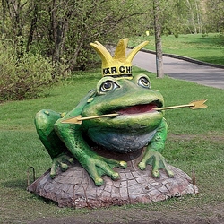 Пазл: Царевна-Лягушка в московском парке