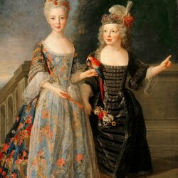 Пазл: Катрин и Эжен де Бетизи, будущие принцесса Монтобан и маркиз Мезьер