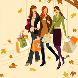 Пазл: Осенний шоппинг