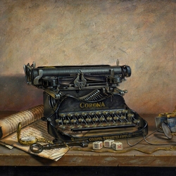 Пазл: Пишущая машинка
