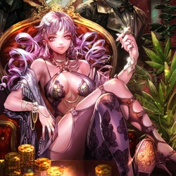 Пазл: Gambling Witch Azalea \ Азалия - ведьма азартных игр
