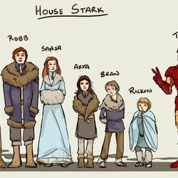 Пазл: House Stark / Старки