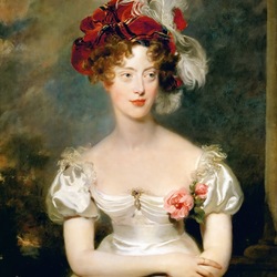 Пазл: Мари-Каролин де Бурбон, герцогиня де Берри