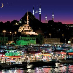 Пазл: Ночной Стамбул