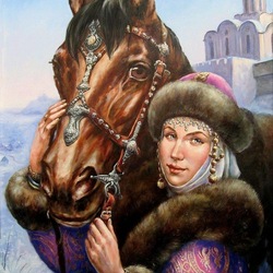 Пазл: Анна Ярославна, королева Франции