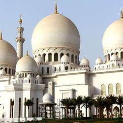 Пазл: Белая мечеть шейха Заида в Абу-Даби