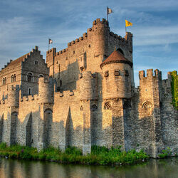 Пазл: Замок графов Фландрии