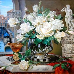 Пазл: Розы Венеции