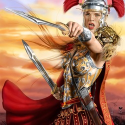 Пазл: Римская воительница