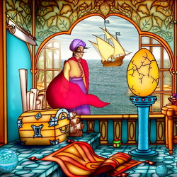 Пазл: Приключения Синдбада-морехода