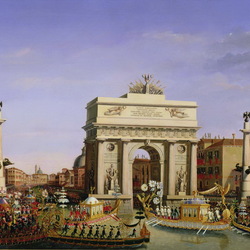 Пазл: Въезд Наполеона I в Венецию 