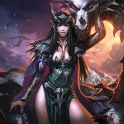 Пазл: Leolina, Dragon Mystic \ Леолина, мистический дракон