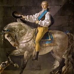 Пазл: Конный портрет графа Станисласа Потоцкого