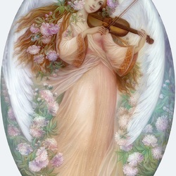 Пазл: Ангел со скрипкой