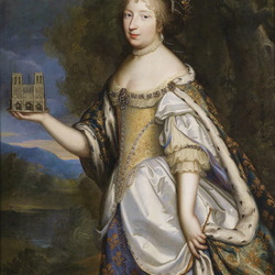 Пазл: Портрет королевы Франции Марии Терезии