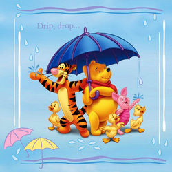 Пазл: Под зонтиком