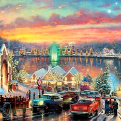 Пазл: Праздничный вечер