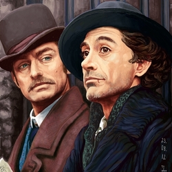 Пазл: Шерлок Холмс и Доктор Ватсон
